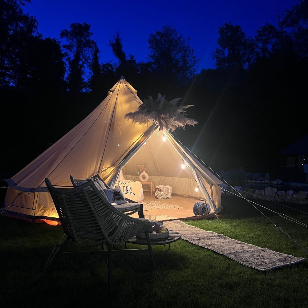 Is Glamping Posh-Boho Bell Tent