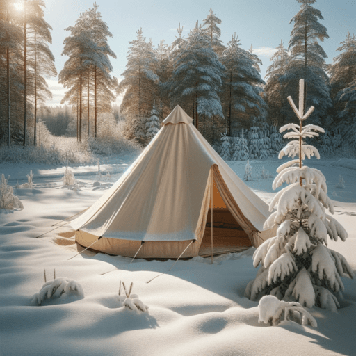 Can You Use Bell Tents in Winter?-Boho Bell Tent