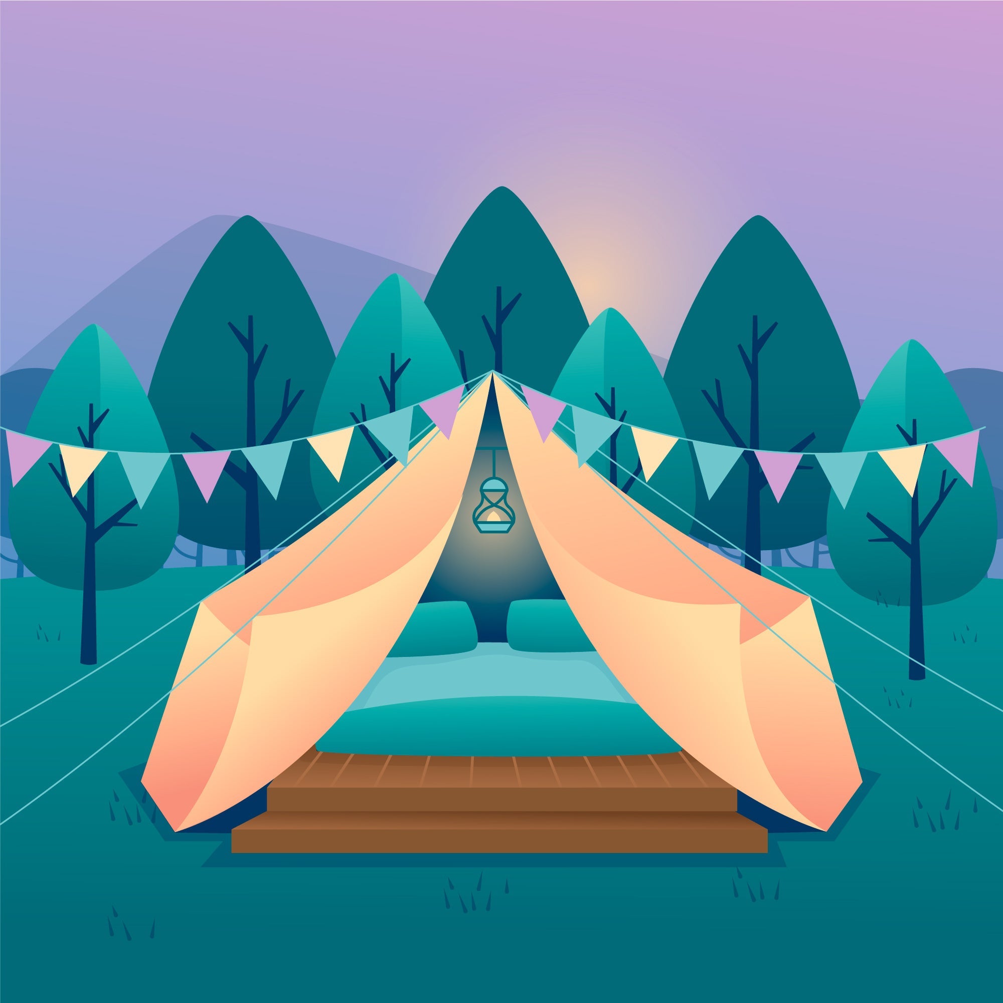 Why Bell Tents Over the Alternatives: A Luxurious Camping Experience-Boho Bell Tent