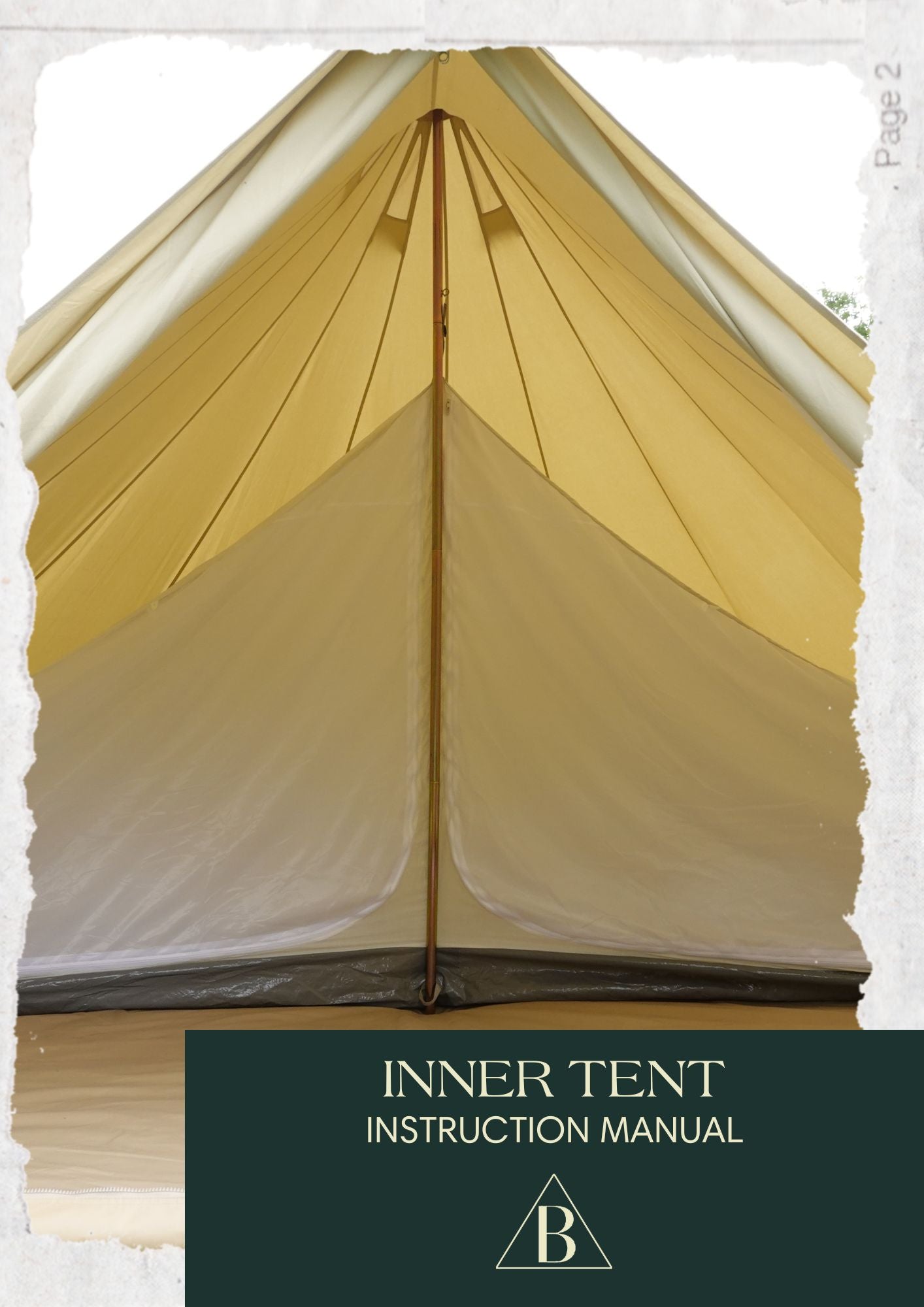 Inner Tent Instruction Manual